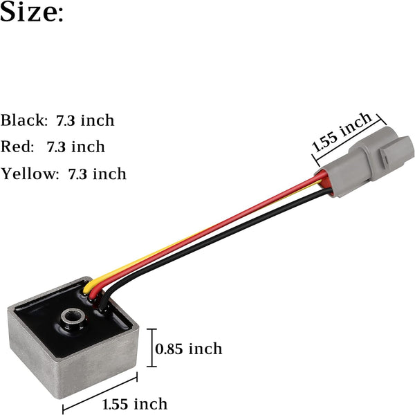 12V Golf Cart Voltage Regulator for Club Car Precedent 4-Cycle Gas