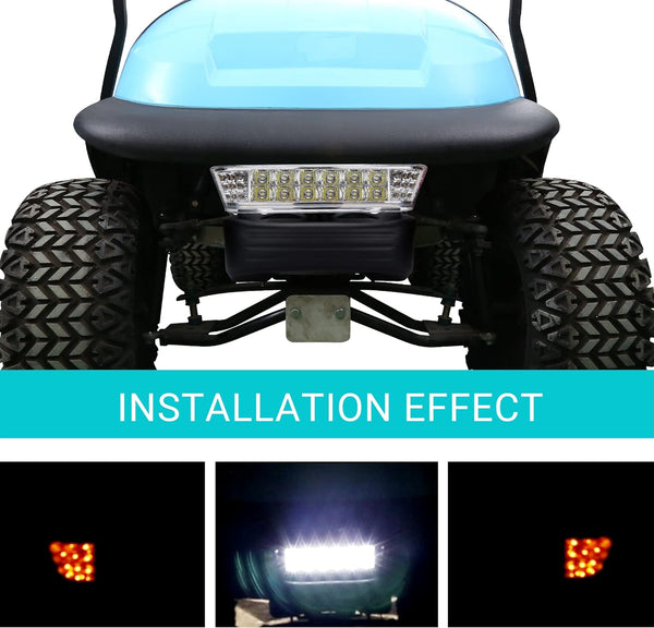 Club Car PrecedentLED headlight brightness display