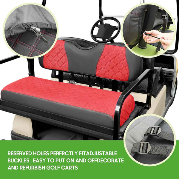 Golf Cart Front Seat Covers for Club Car, EZGO, Yamaha