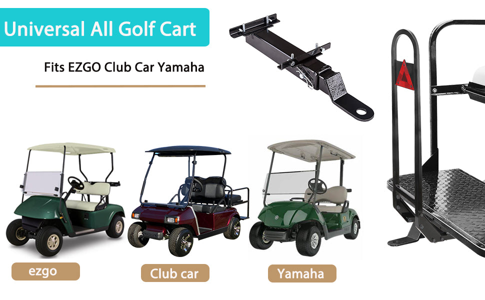 Golf Cart Universal Trailer Hitch
