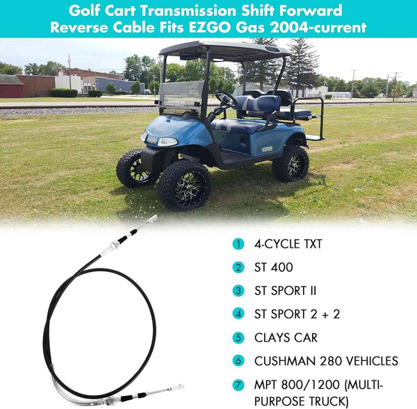 Forward reverse cable for EZGO