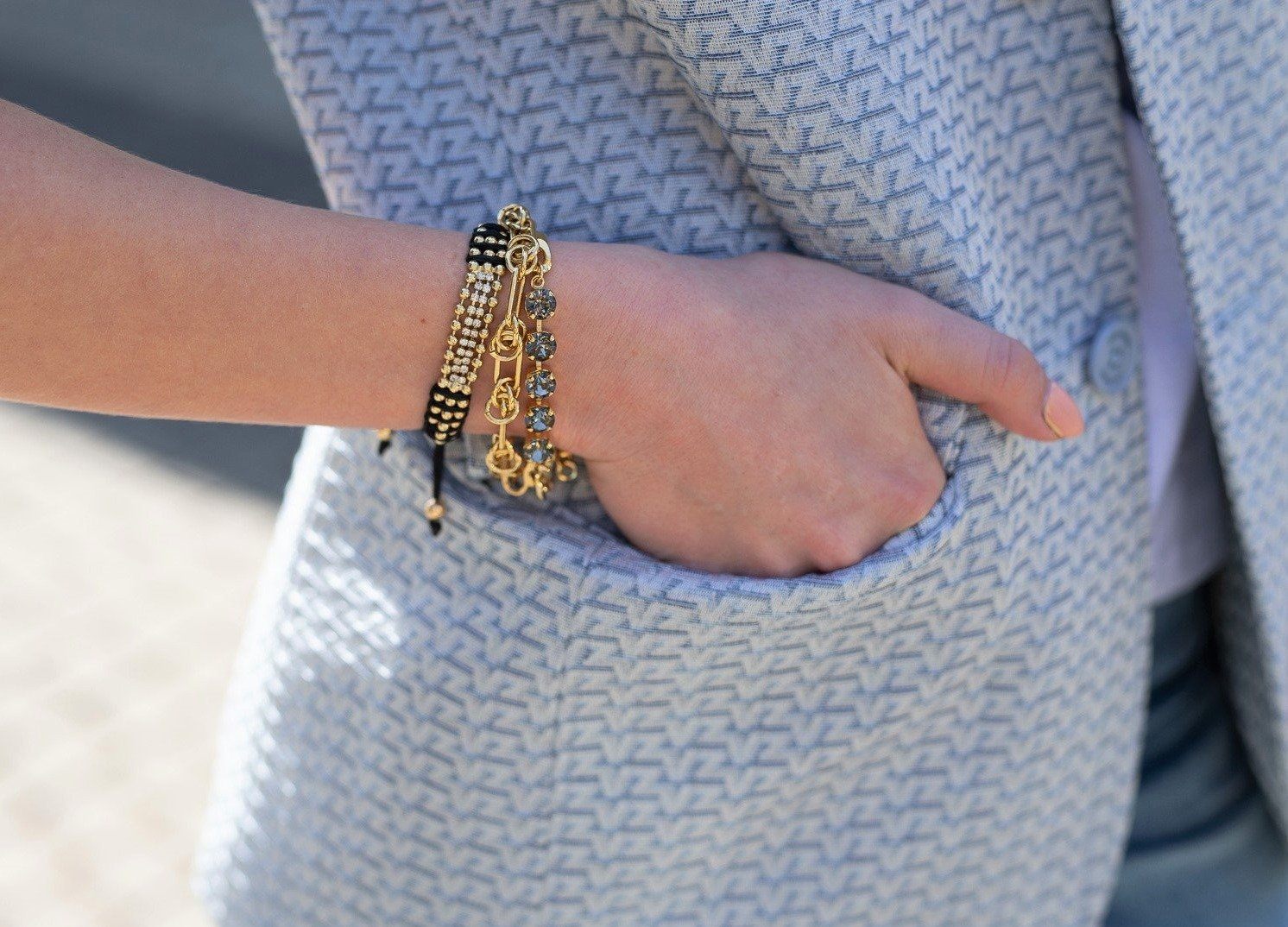 Contrast Bracelet