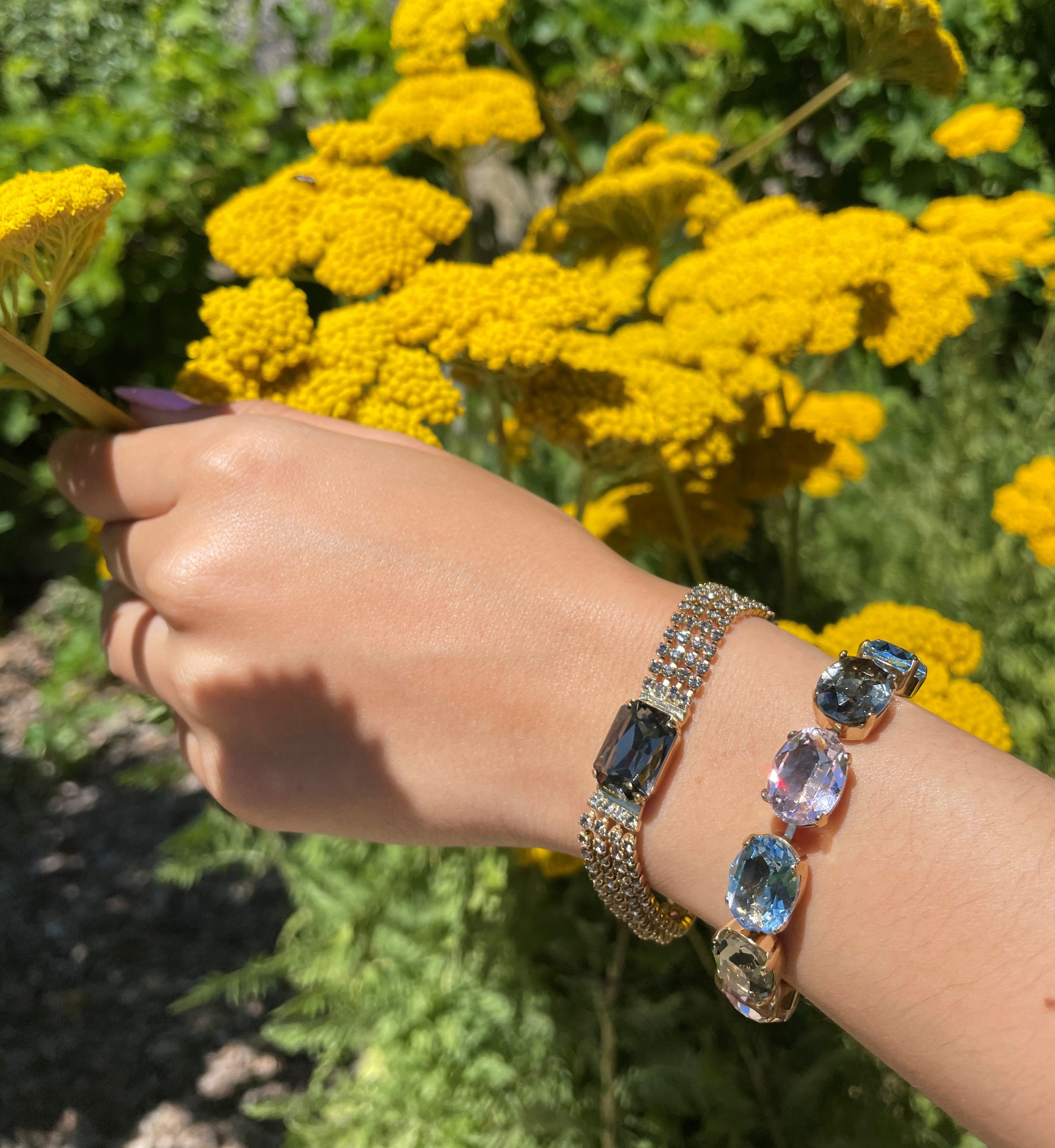 Crystal Carpet Bracelet