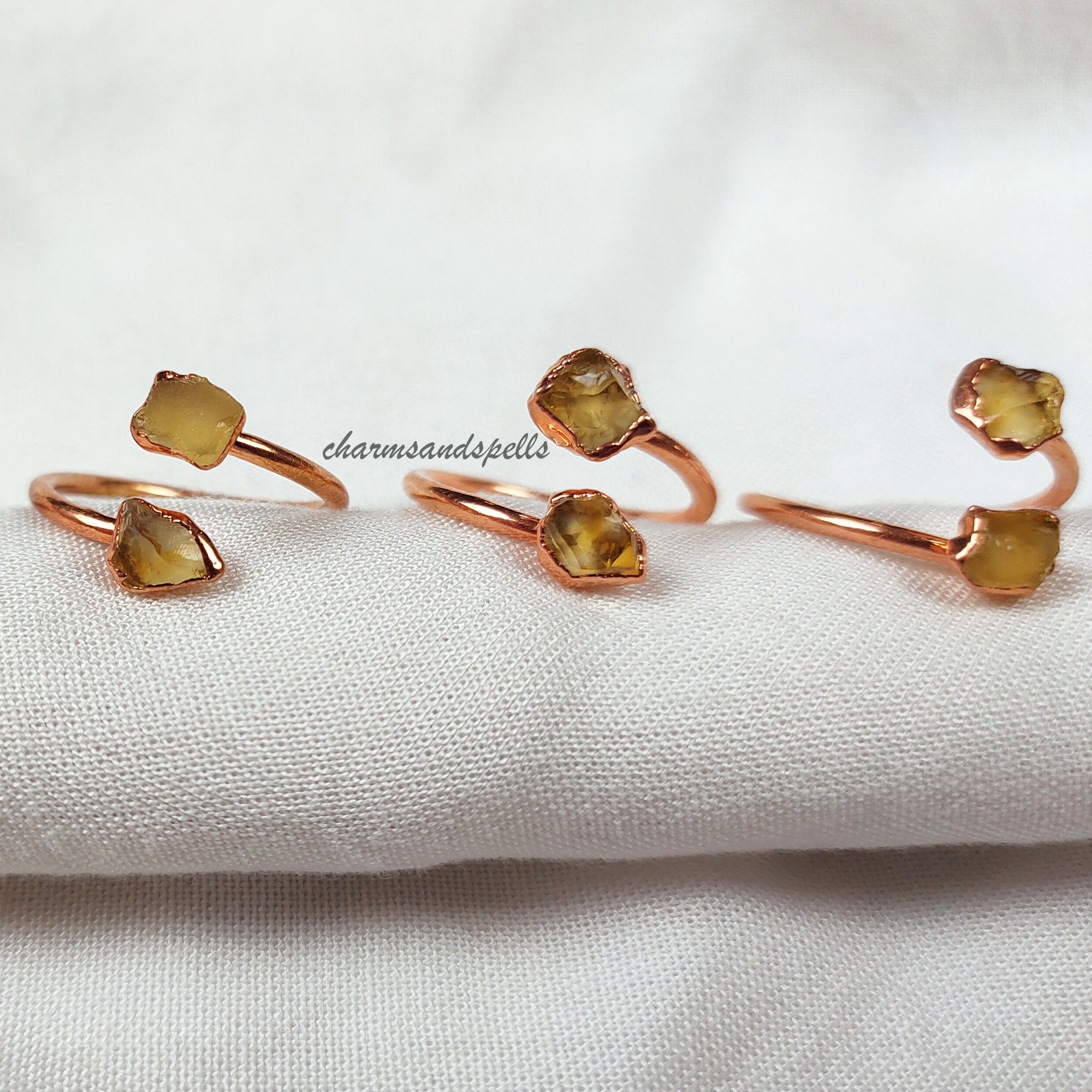 Raw Citrine Ring, Dainty Jewelry, Designer Ring, Natural Citrine Gemstone Ring, Handmade Jewelry, Wedding Ring, Woman Jewelry, Gift For Mom