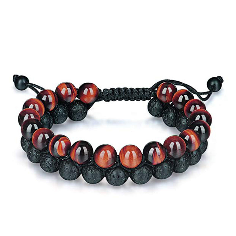 Natural Stone Tiger Eye Bead Bracelets