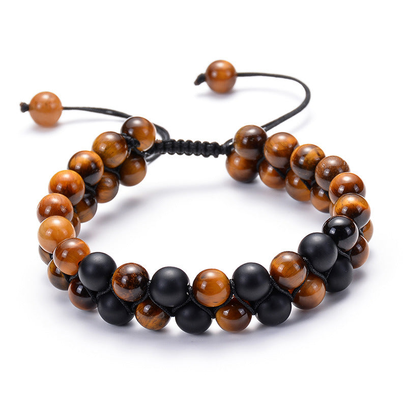 Natural Stone Tiger Eye Bead Bracelets