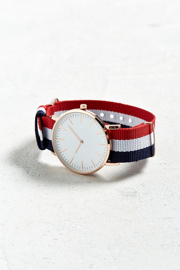 Daniel Wellington Inspired Stainless Steel Watch 5 Piece Set