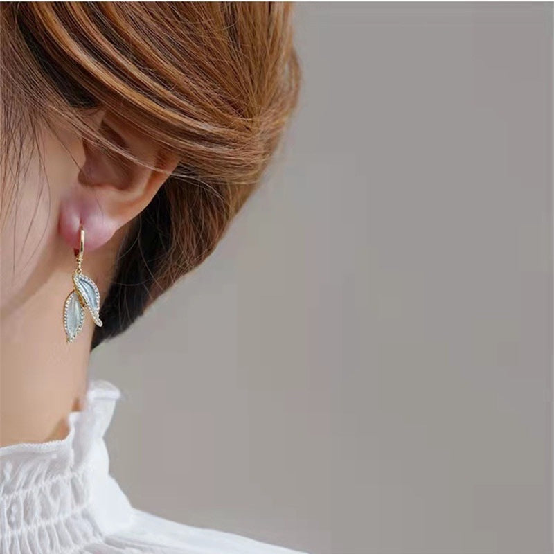 Leaf Earring S925 Silver