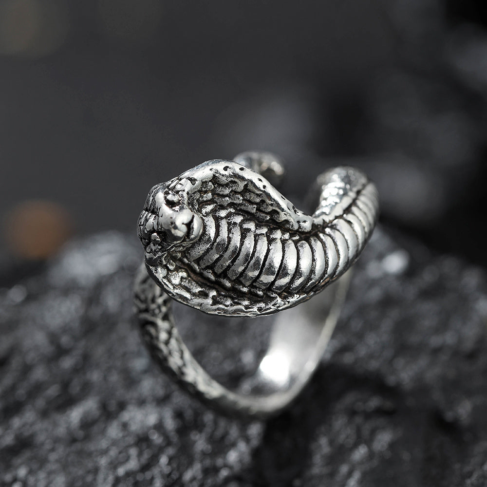 Snake Wrap Ring for Men