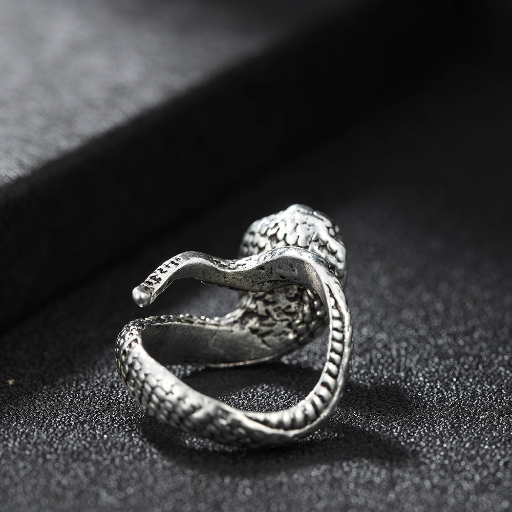 Snake Wrap Ring for Men