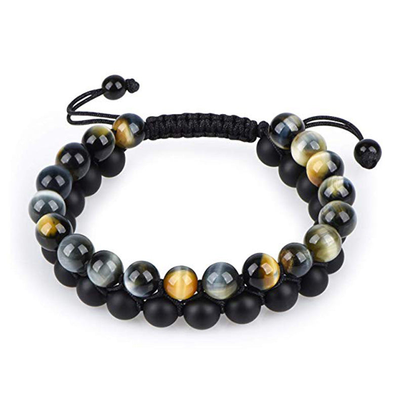 Natural Stone Tiger Eye Bead Bracelets