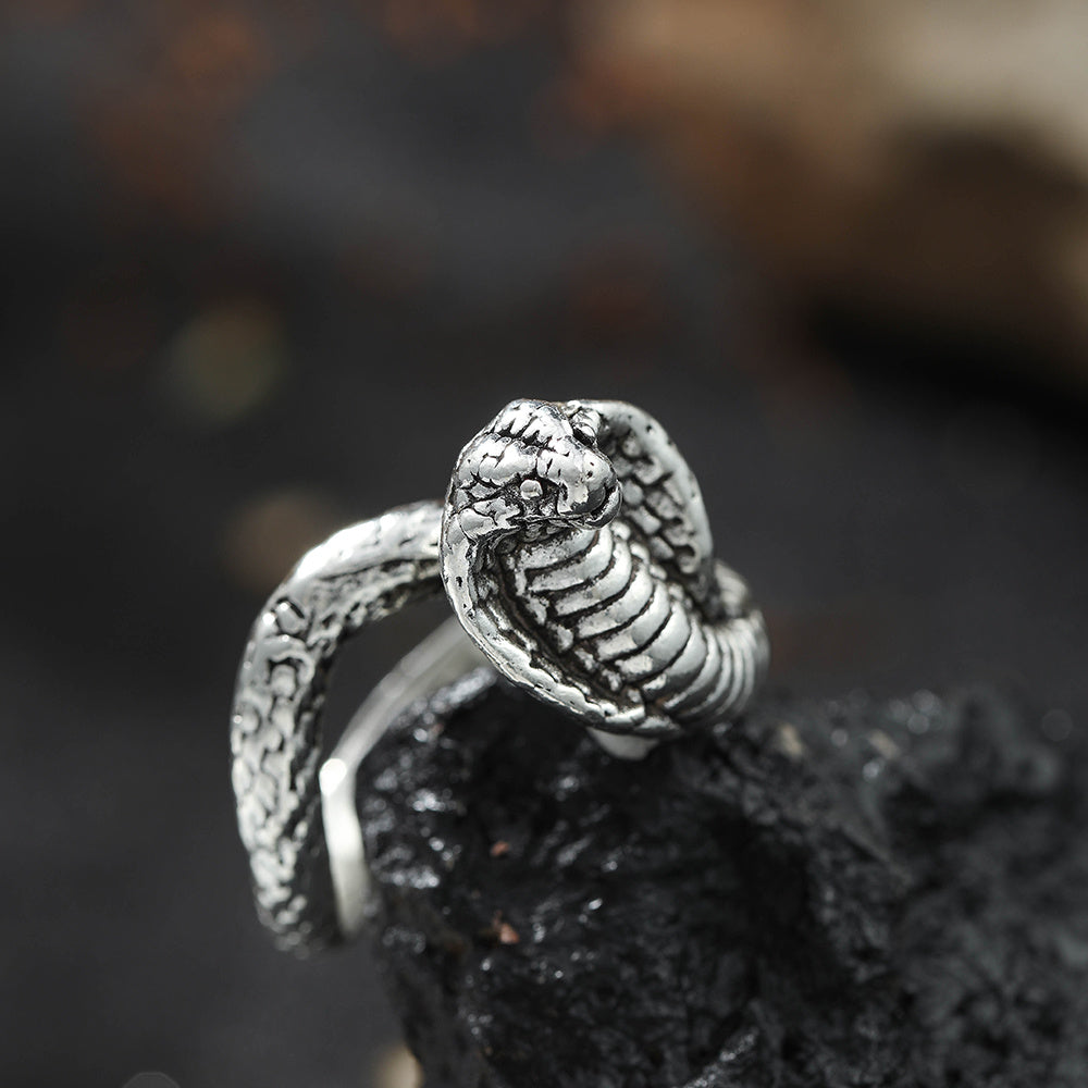 Snake Wrap Ring for Men