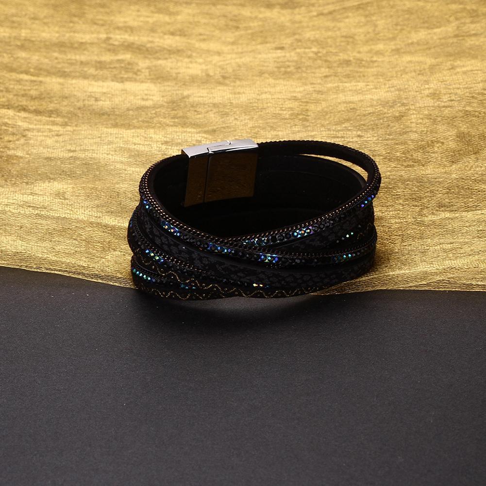 Leather Magnetic Bracelet