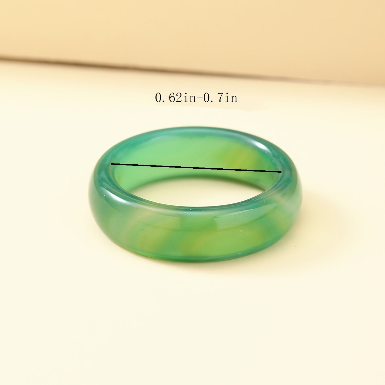 Natural Jade Stone Rings