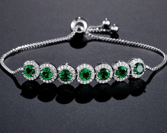 Charm Marquise Cut Cubic Zirconia Bracelet for Women