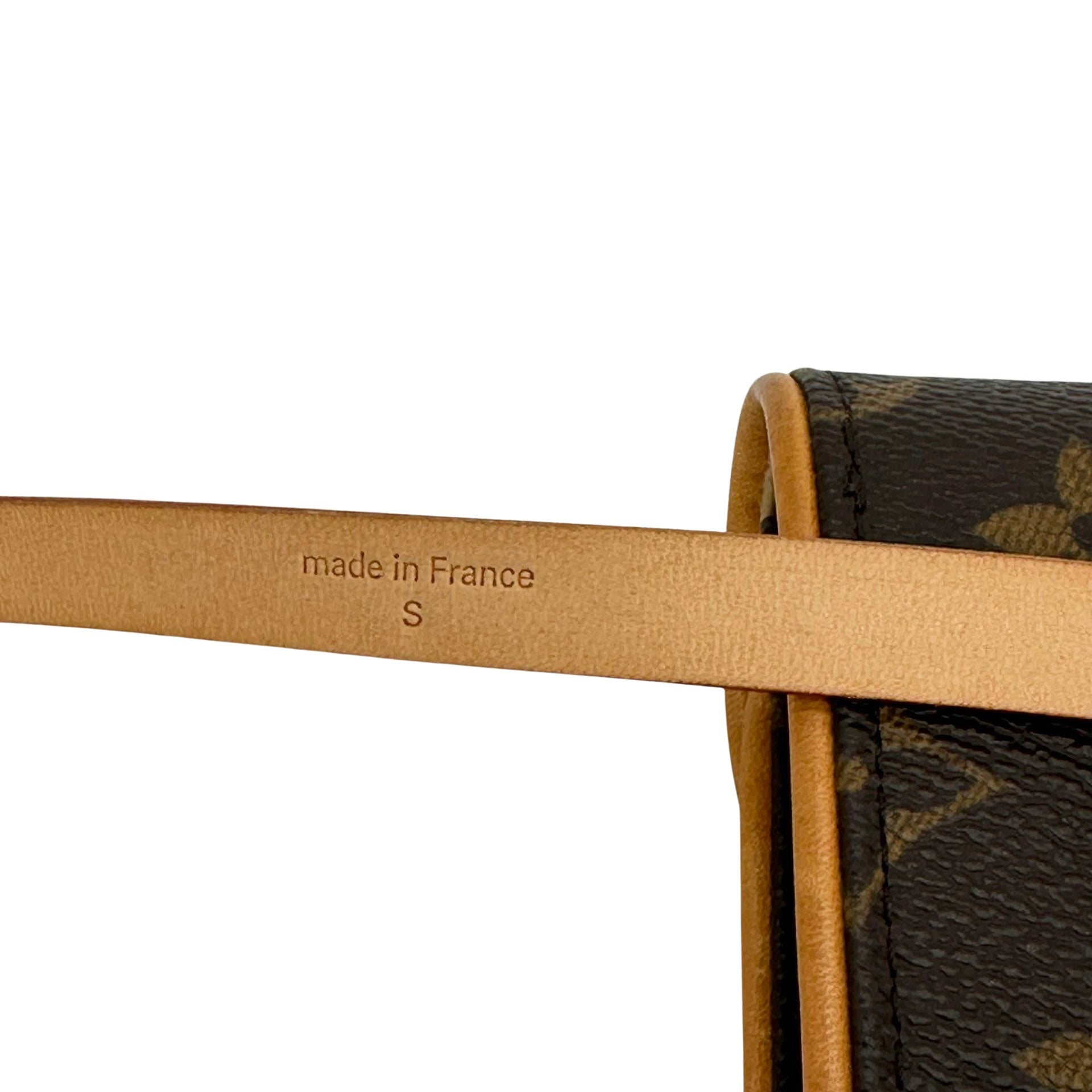 LOUIS VUITTON: Monogram Pochette Florentine Belt Bag