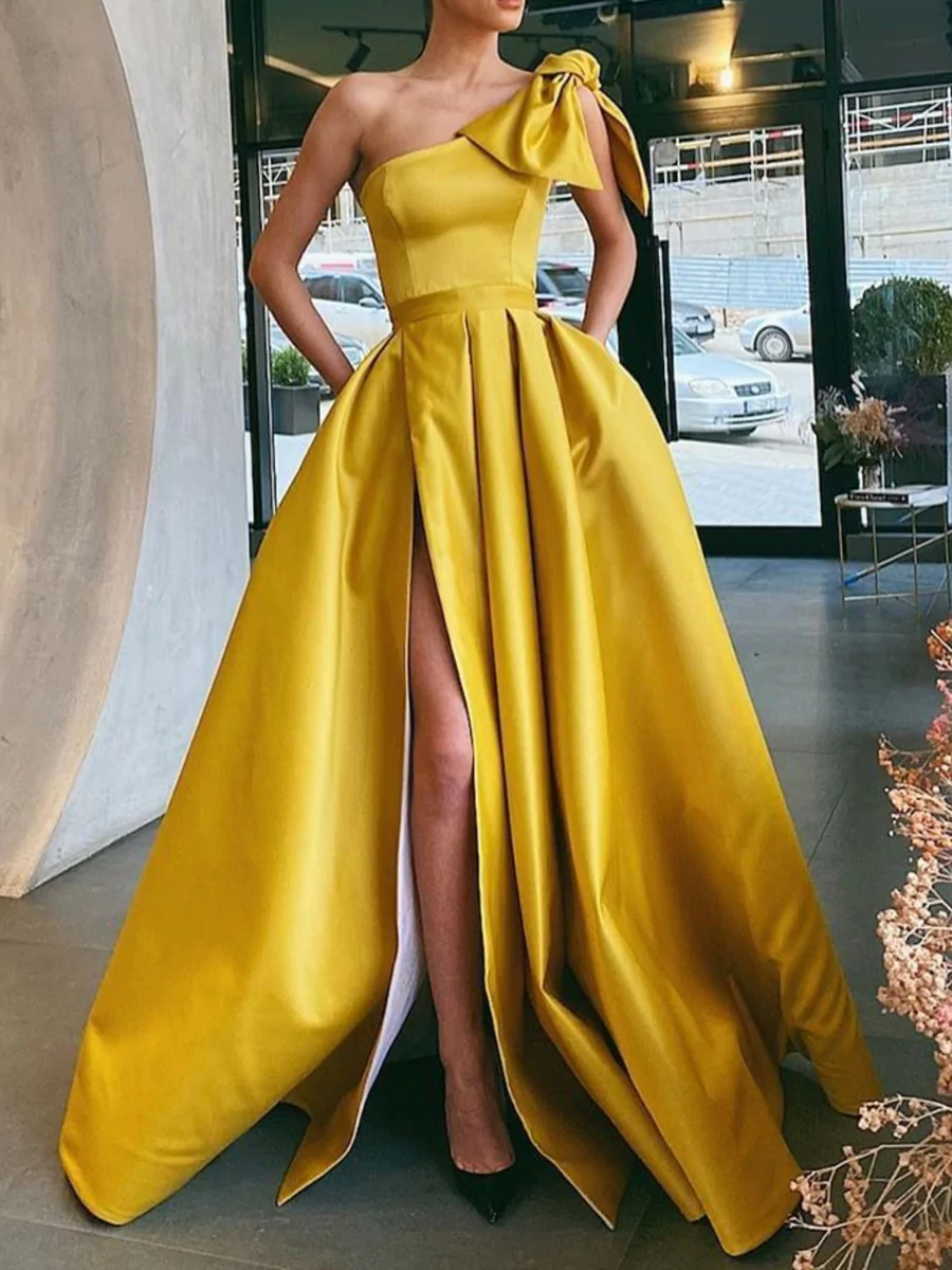 Yellow Prom Dresses 2024