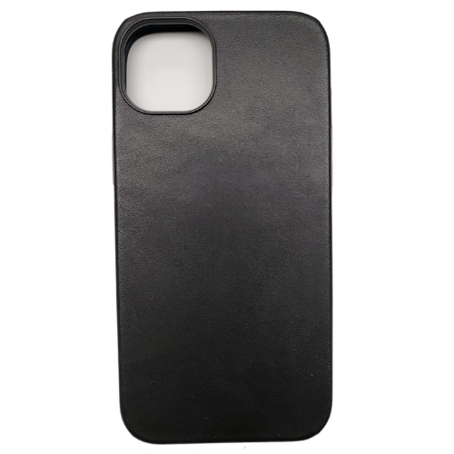 iPhone 14 Plus Leather Case Magsafe Black VZ