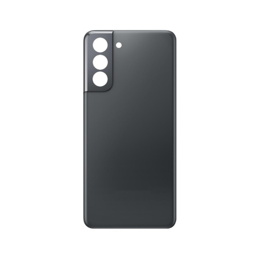 Samsung S21 Back Door With Camera Lens Phantom Black/Grey (No Logo)