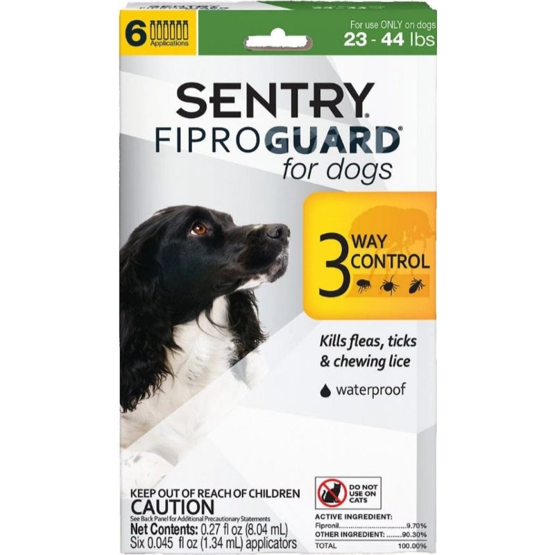 Sentry FiproGuard for Dogs (6 Doses)