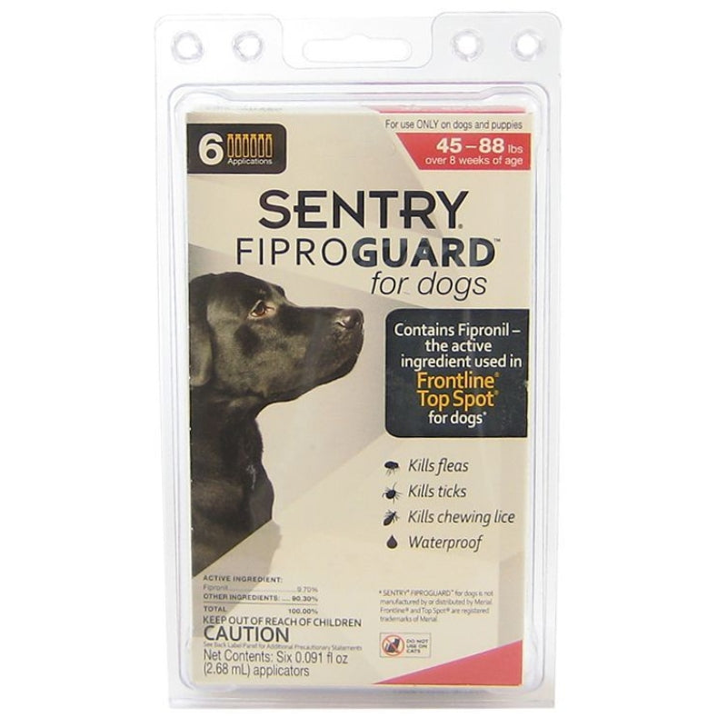 Sentry FiproGuard for Dogs (6 Doses)