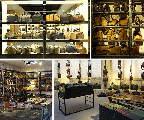 hanmade leather store at leatheretro