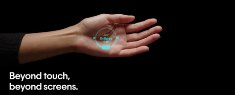 AI Pin used ToF( time of flight)technology for project a laser ink display onto the user's palm