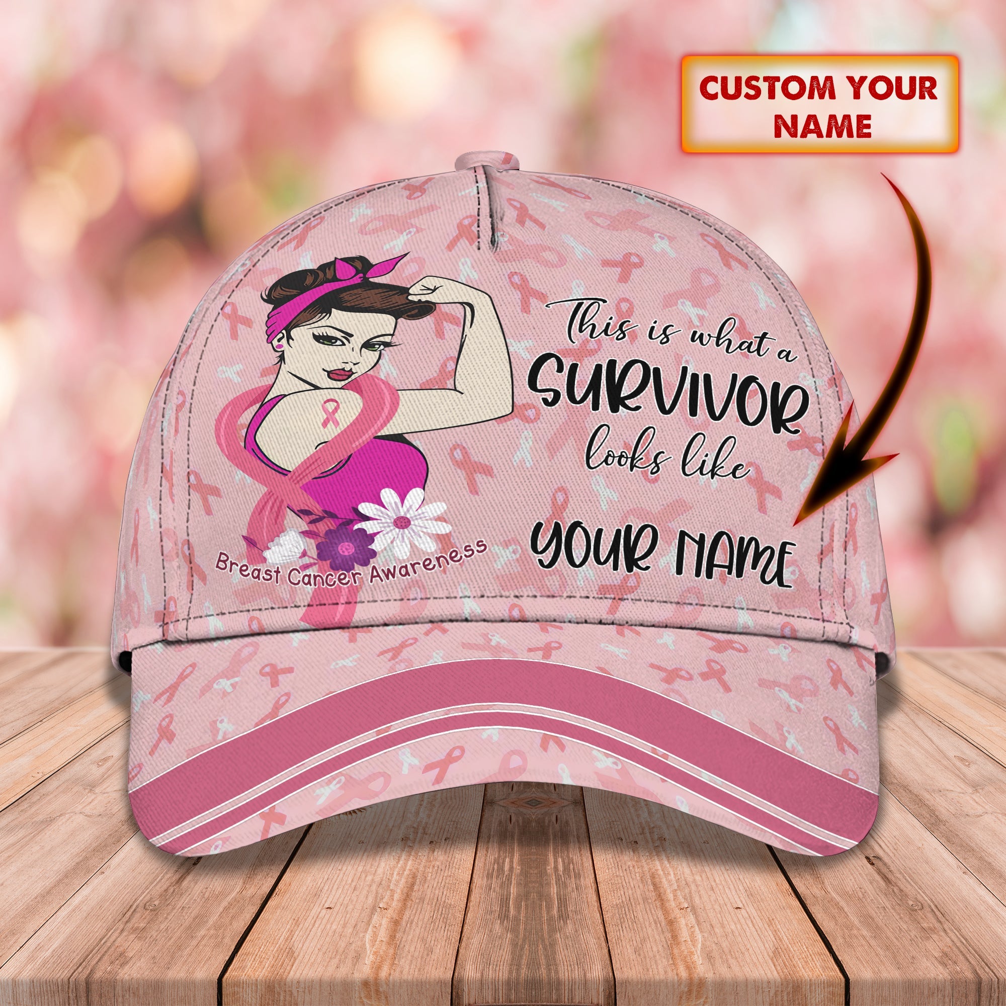 Custom Classic Cap - Personalized Name  Hat