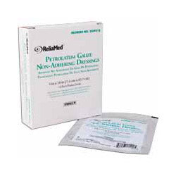 ReliaMed Impregnated Non-Adherent Petroleum Gauze, Sterile, 3