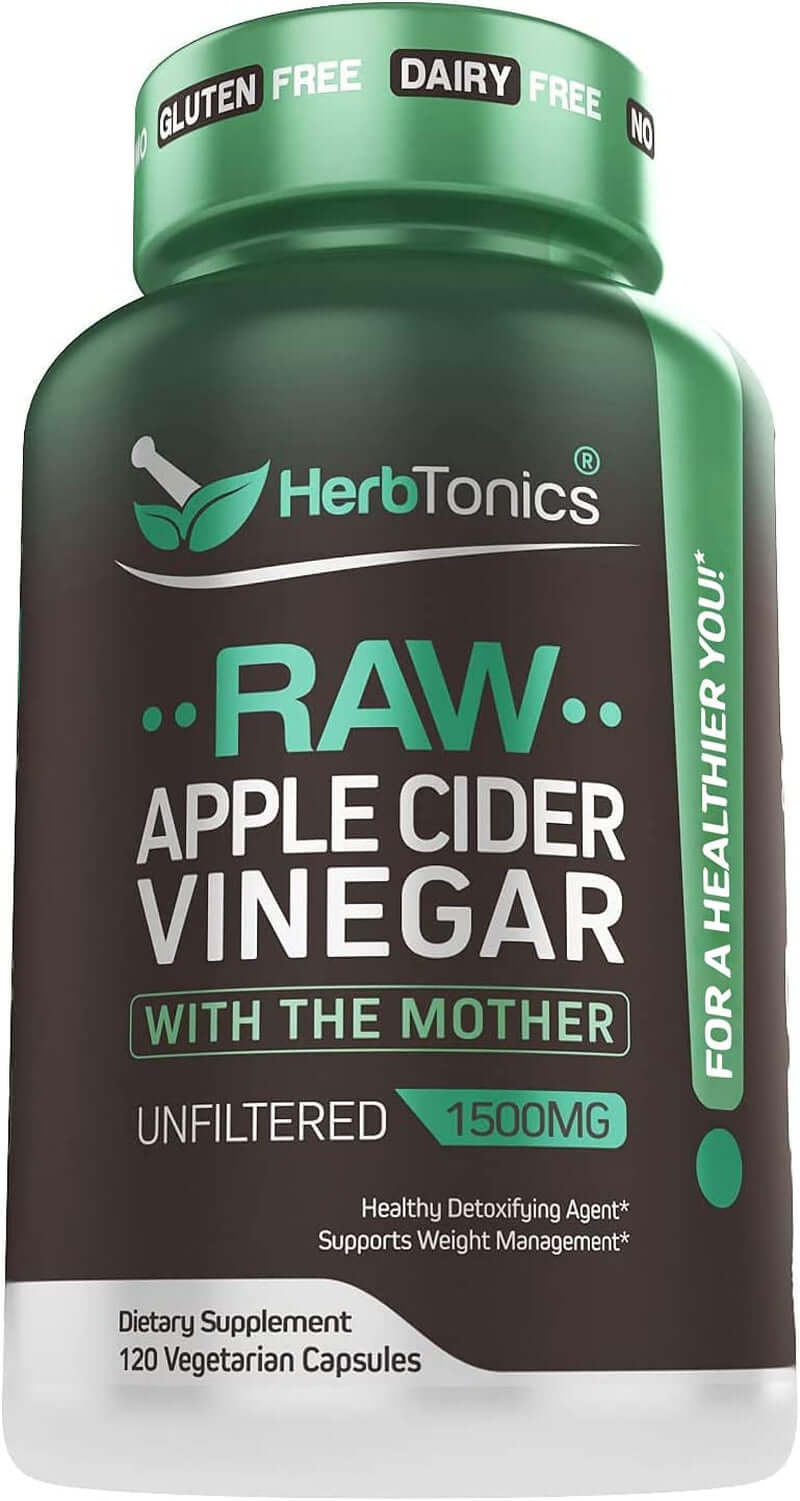 Raw Apple Cider Vinegar with the Mother and Keto Bhb with Bioperine for Enhanced Absorption Bundle