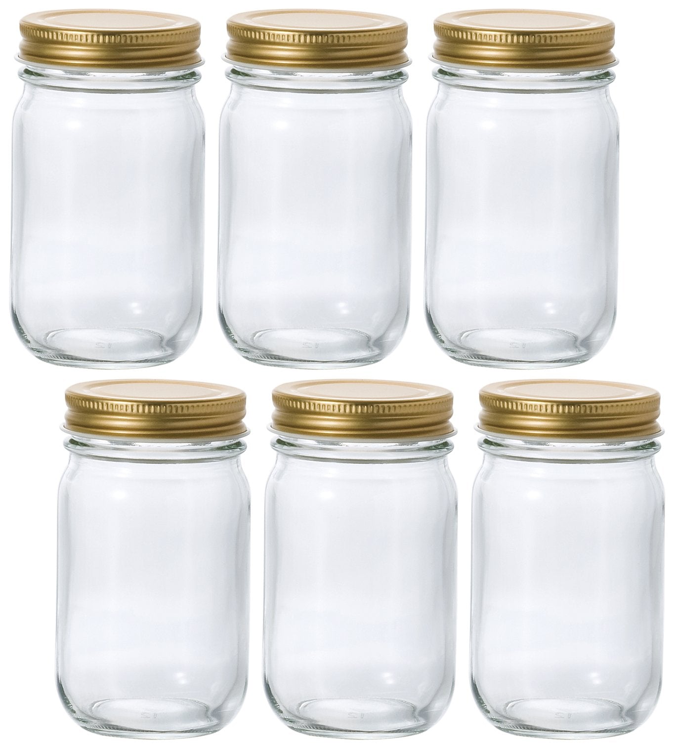 Aderia Glass Canister Set - 6 Japan-Made Airtight Storage Containers