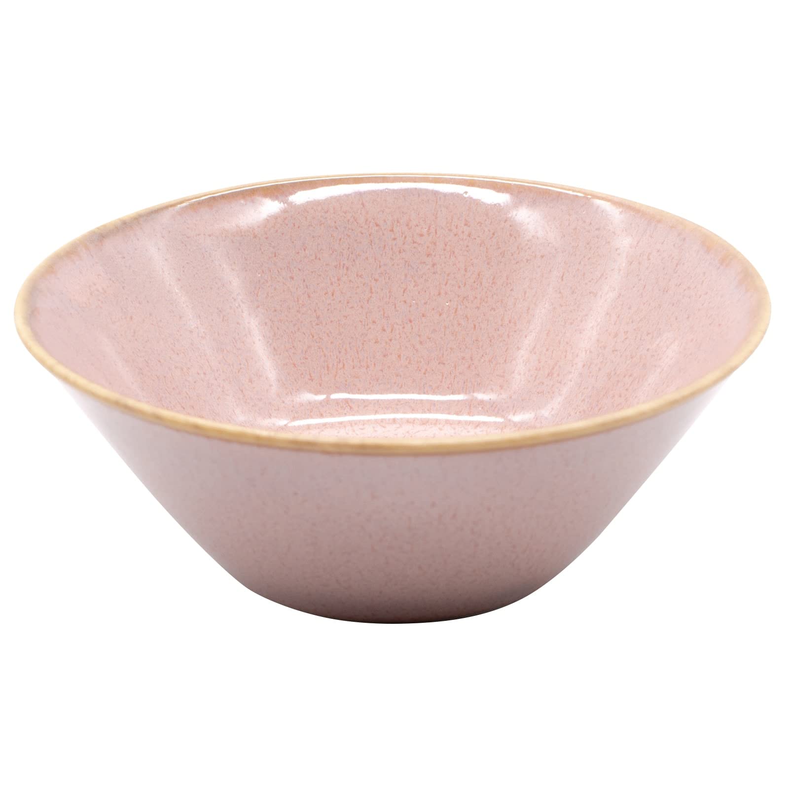 Aito Bowl 380ml Pink Mino Ware Japan 517067 Dishwasher/Microwave Safe