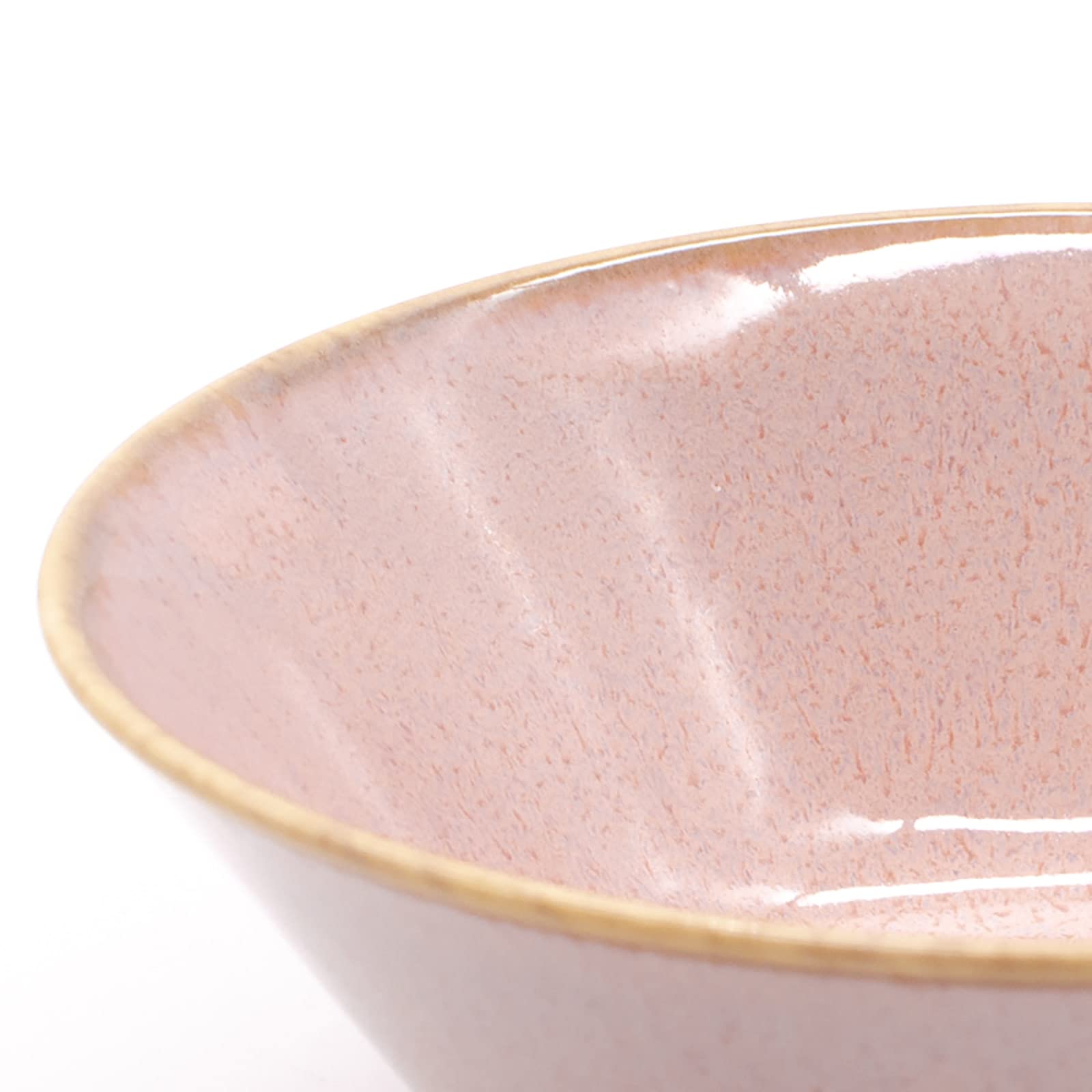 Aito Bowl 380ml Pink Mino Ware Japan 517067 Dishwasher/Microwave Safe