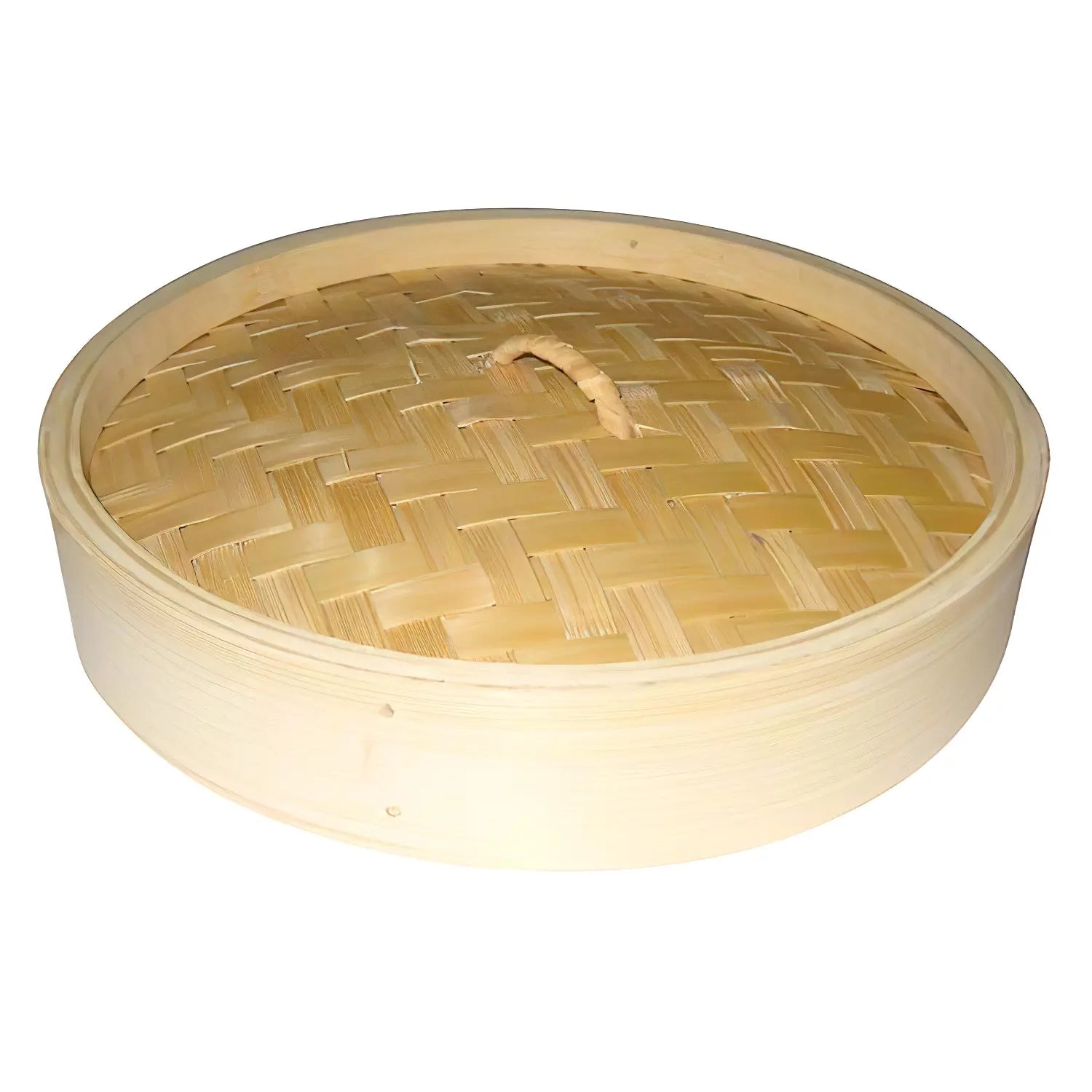 Bamboo Steamer 10cm - Lid for Ebm: Enhance Your Cooking Experience