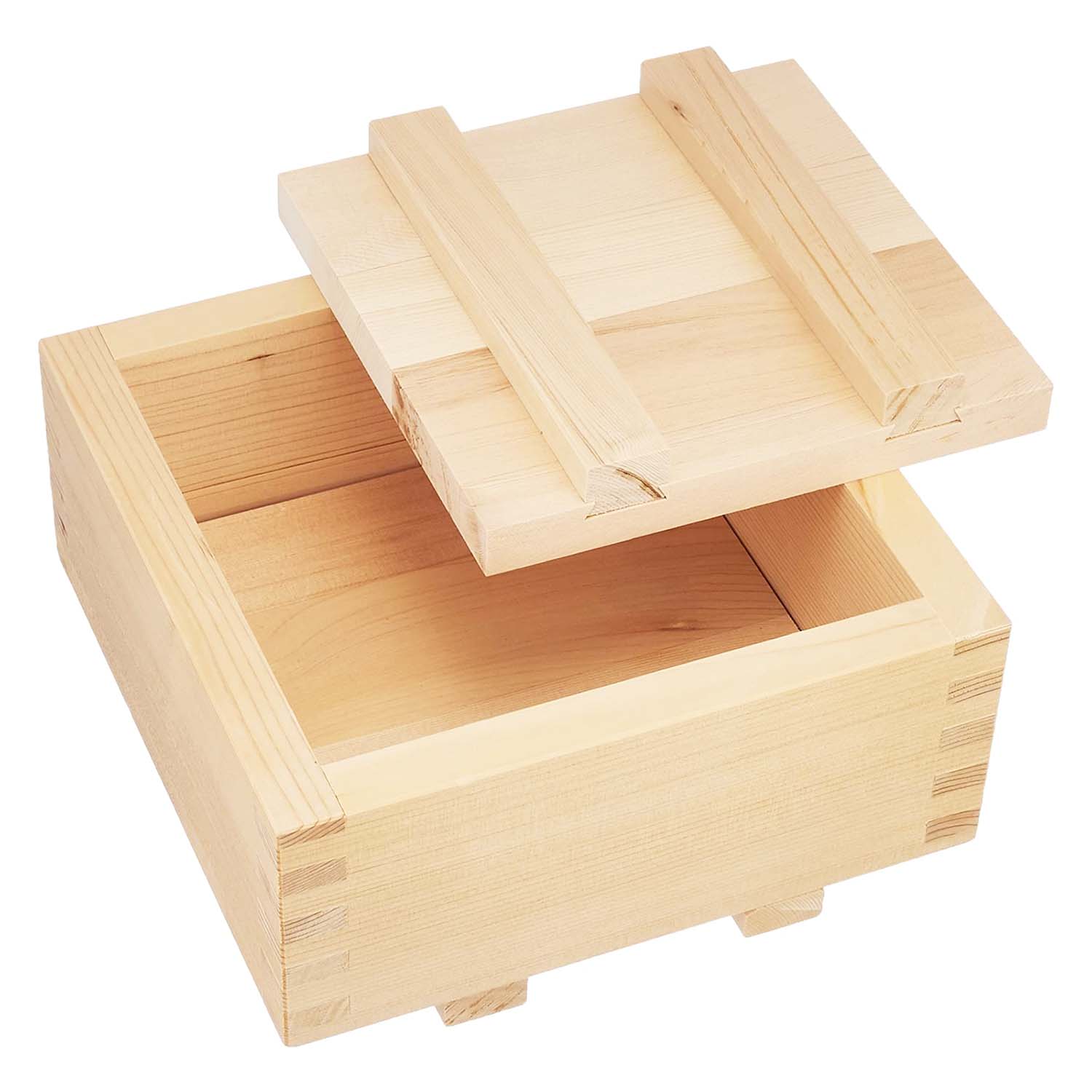 Ebm Hinoki Cypress Sushi Press Mold - 21cm Wooden Sushi Maker