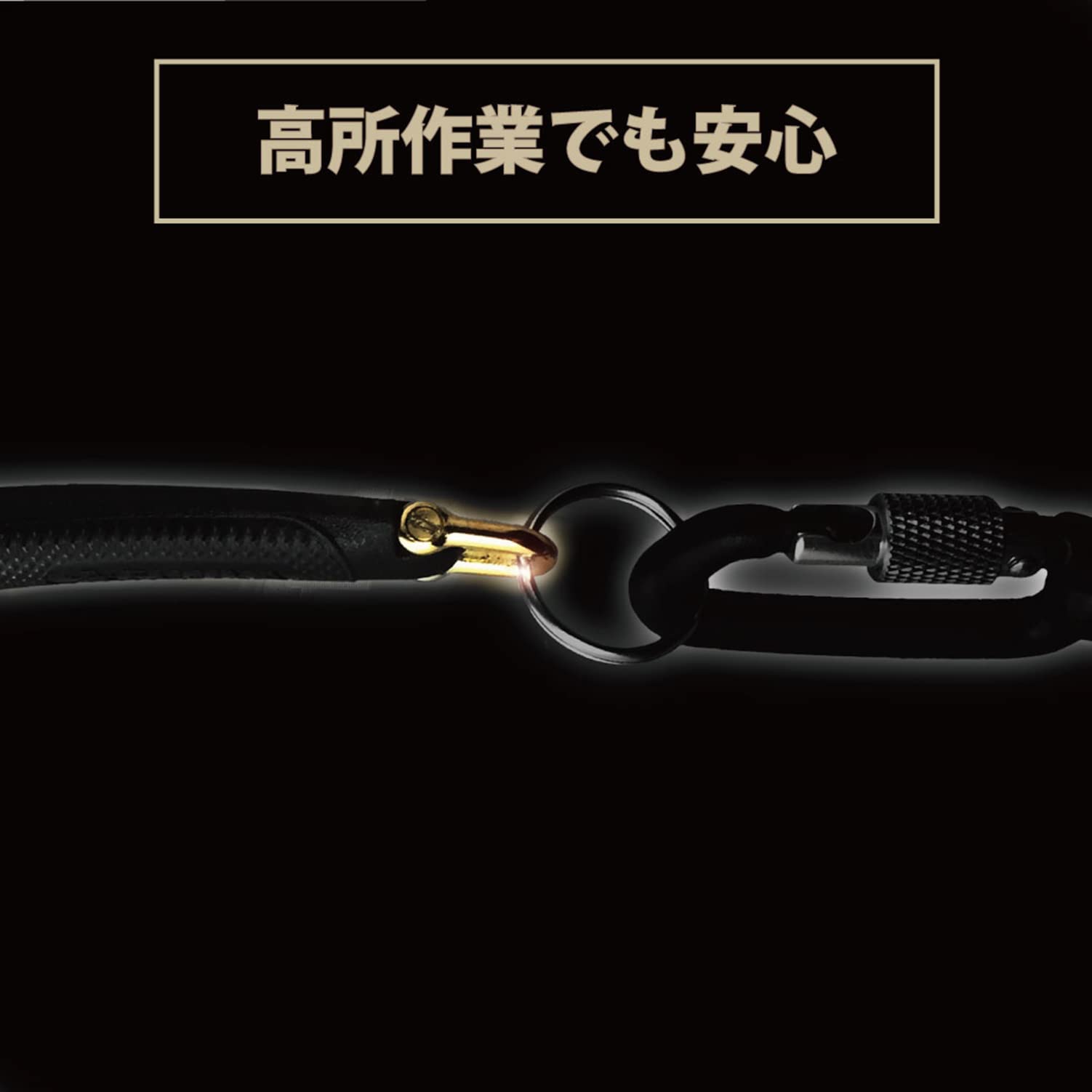 Fujiya 700N-200Bg Eccentric Nippers 200mm Black Gold Shackle