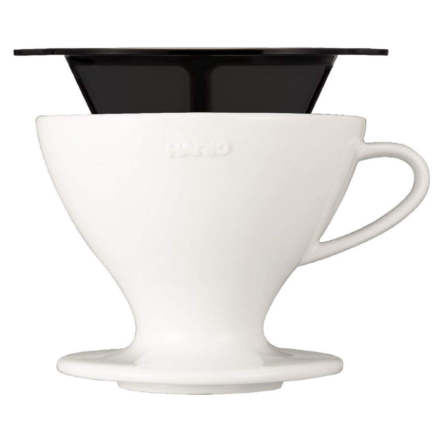 Hario W60 PDC-02-W Coffee Dripper Pete Licata Model 1-4 Cups White Japan