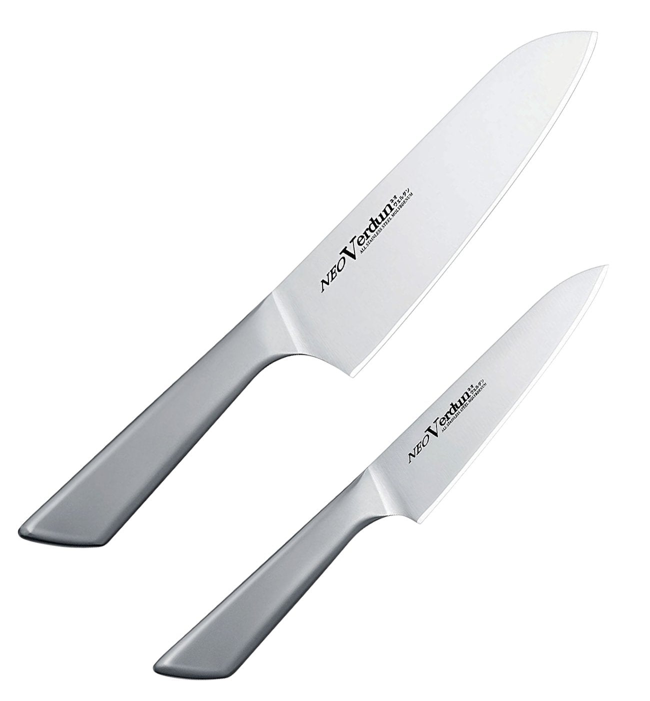 Shimomura Kougyou NVD-50 Knife Set Japan Molybdenum Vanadium Steel Santoku 165mm/Petty 125mm
