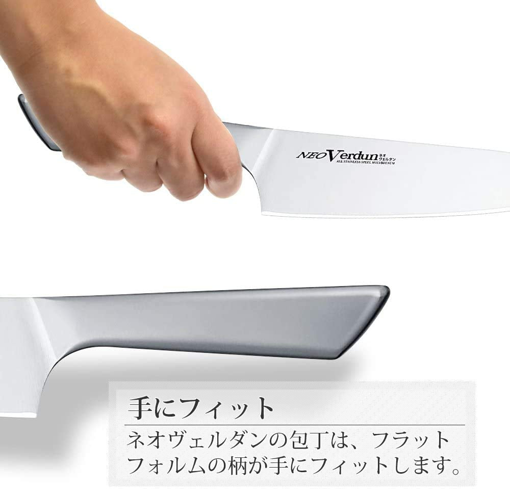 Shimomura Kougyou NVD-50 Knife Set Japan Molybdenum Vanadium Steel Santoku 165mm/Petty 125mm