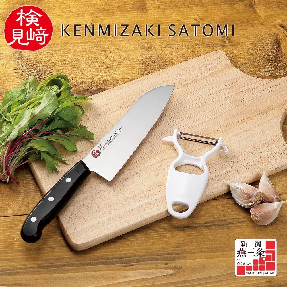 Shimomura Kogyo Santoku & Gyuto Knife Set 2pc KZ-BJB2A Japan Niigata