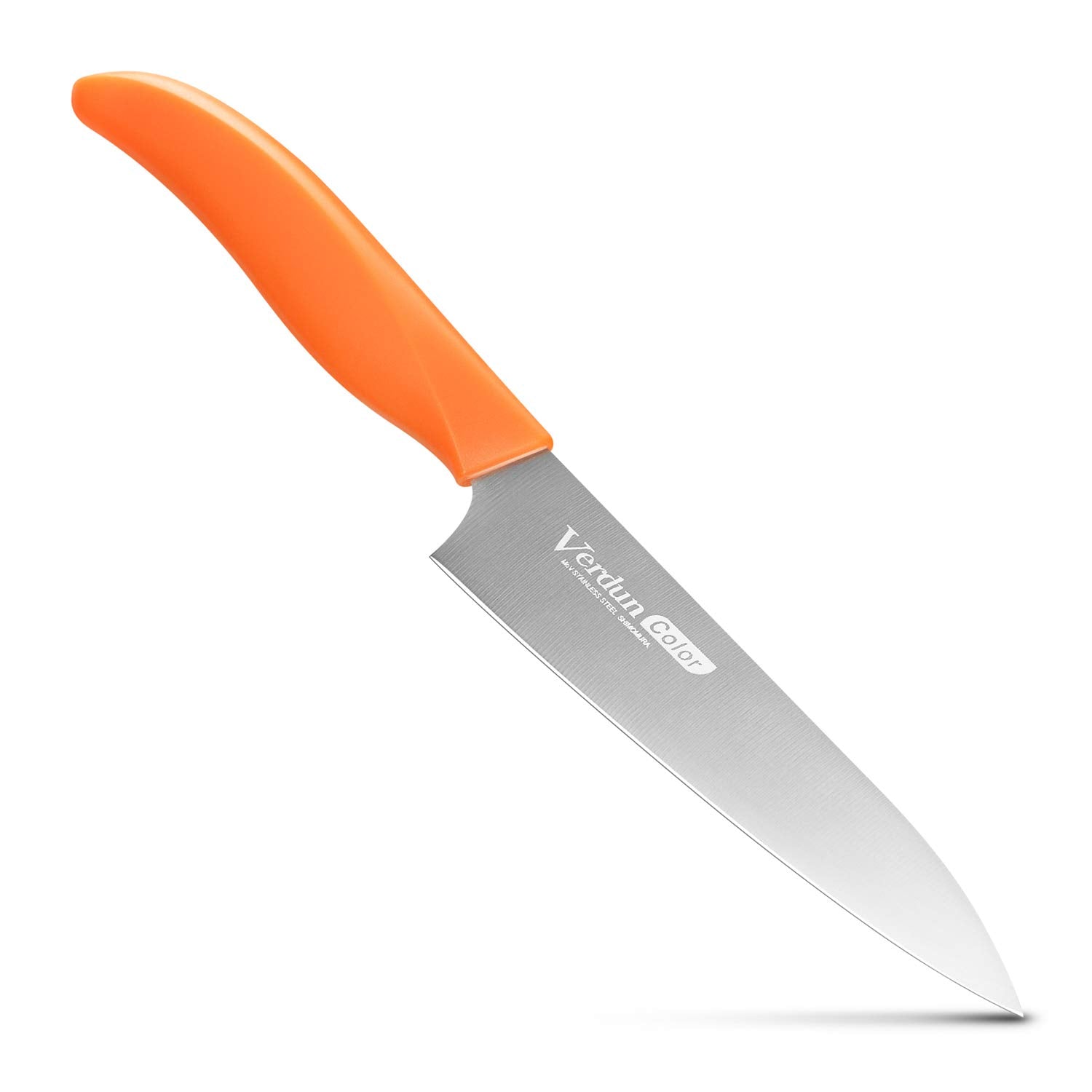 Shimomura Kougyou VCN-03O 130mm Orange Molybdenum Vanadium Steel Knife Dishwasher Safe