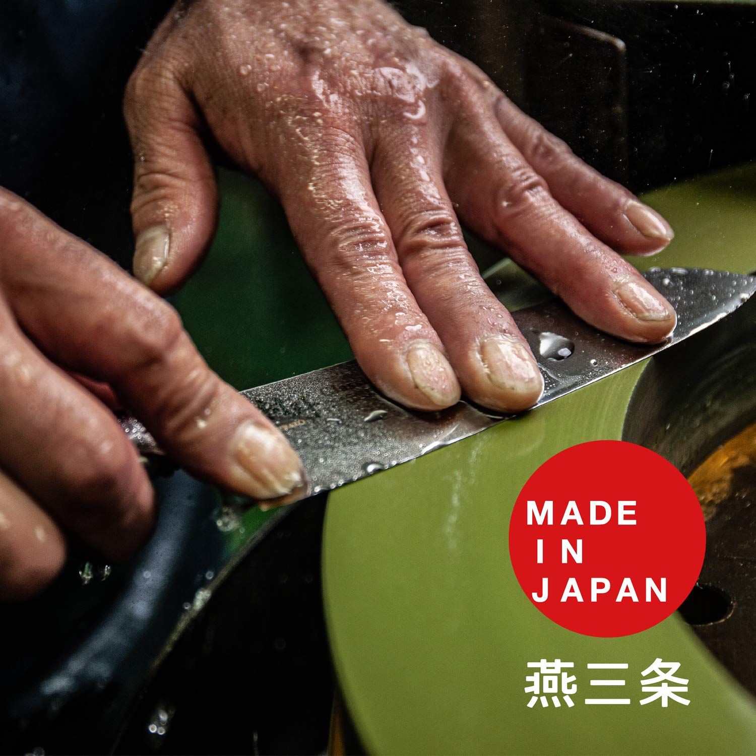 Shimomura Kogyo OVD-40 Santoku & Bread Knife Set (145/225mm Molybdenum Vanadium Steel Japan Made Dishwasher Safe)