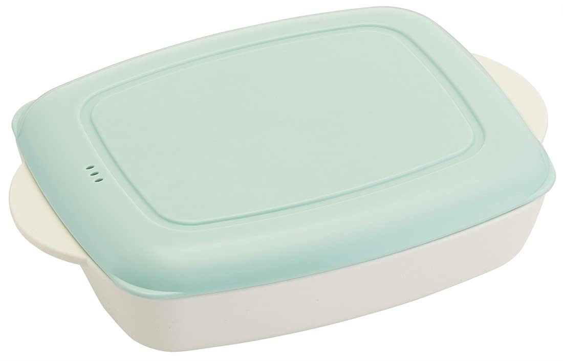 Skater LHM2-A Pre-Made Lunch Box Large Capacity 840ml Green Plate