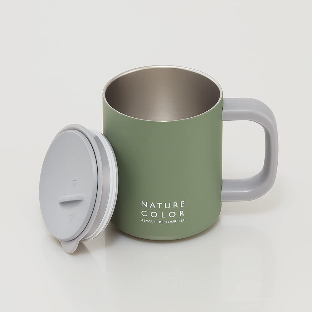 Skater STMG4N-A Thermal Mug 330ml Stainless Steel Sage Green Insulated Double Layer