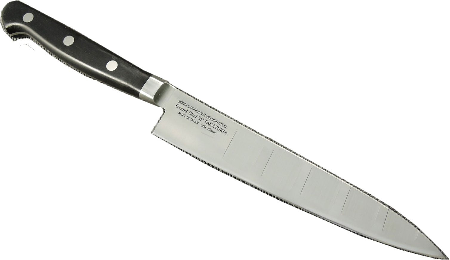 Takayuki Sakai Grand Chef 150mm 10204 Petty Knife (Salmon On Front)