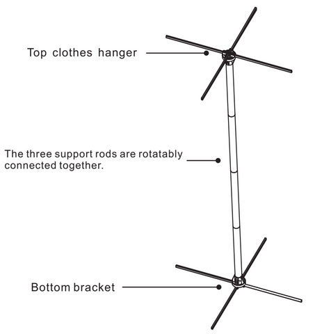 CH-10012 CH20012 Mini Clothes Dryer for Traveling Manual
