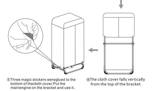 Concise Home free installation clothes dryer manual6