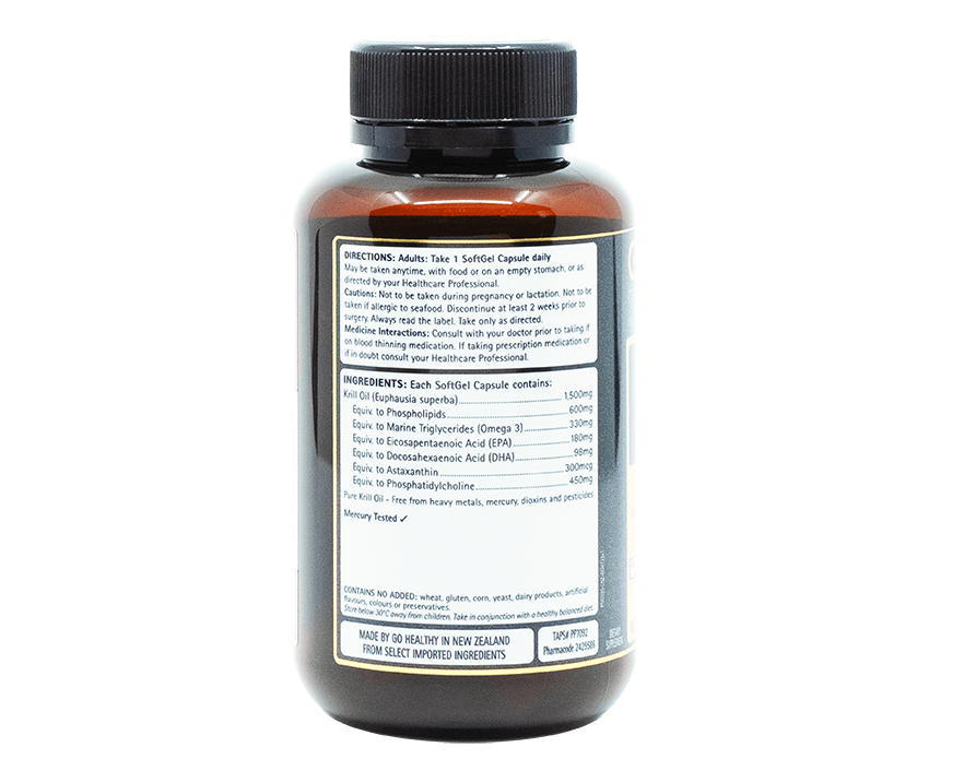 Go Krill Oil 1500mg 1-A-DAY