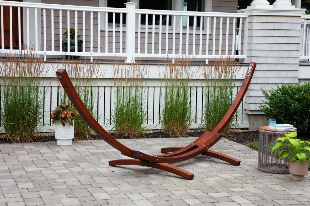 Wooden Patio Hammock Stand for Double Hammock