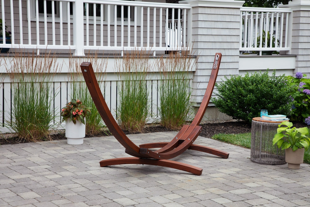 Wooden Patio Hammock Stand for Double Hammock